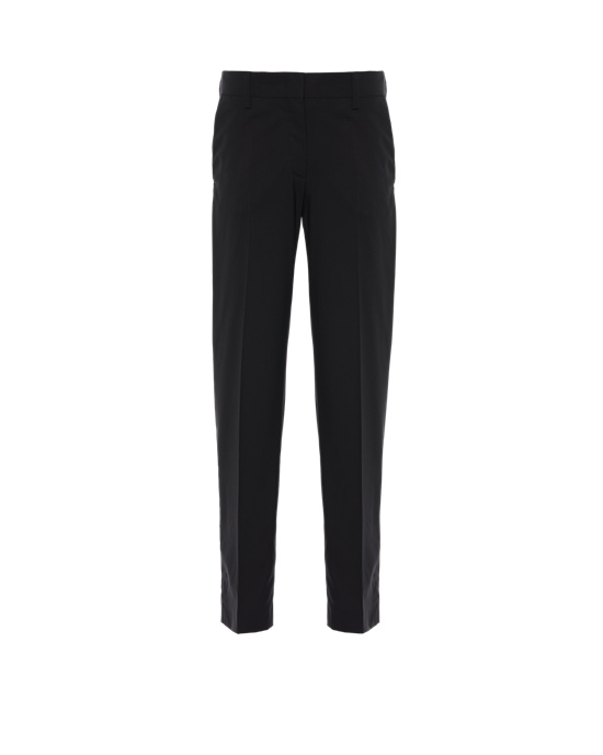 Prada Light Wool Trousers Svarte | UZMOXP910
