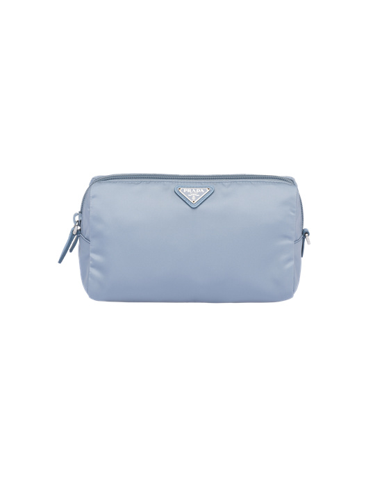 Prada Nylon Pouch Blå | 356-CYSZWB