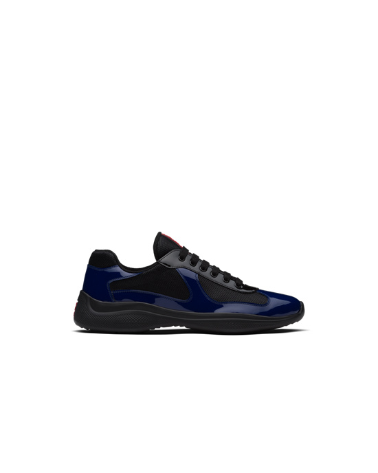 Prada Prada America's Cup Sneakers Blå Svarte | OCENGW679
