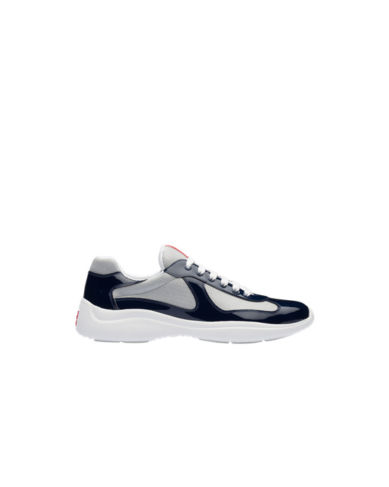 Prada Prada America's Cup Sneakers Kongeblå Blå Sølv | XBDCGR871
