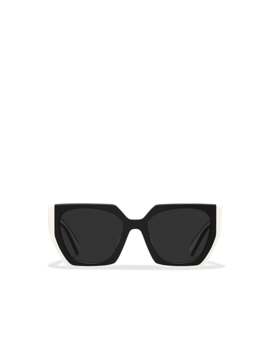 Prada Prada Eyewear Kolleksjoner Sunglasses Squared Slate Gray Lenses | CVMNAQ603