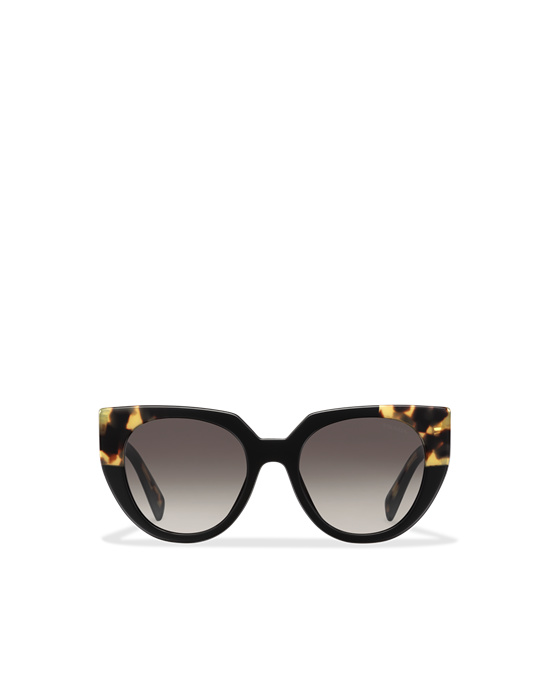 Prada Prada Eyewear Kolleksjoner Sunglasses Cat-eye Gradient Anthracite Gray Lenses | UAQGLP243