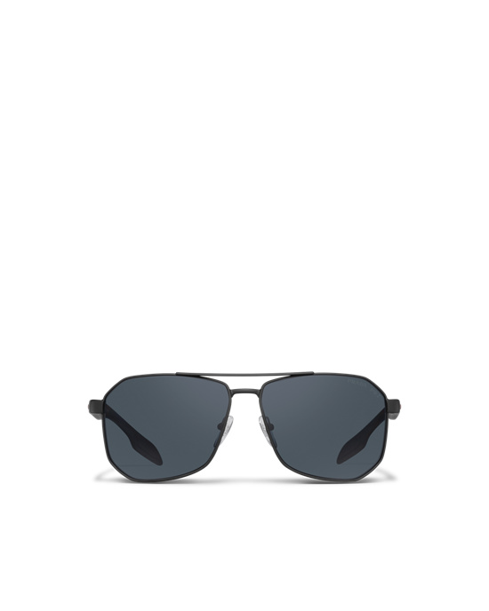 Prada Prada Linea Rossa Eyewear Kolleksjoner Sunglasses Svarte | CHEBXL021