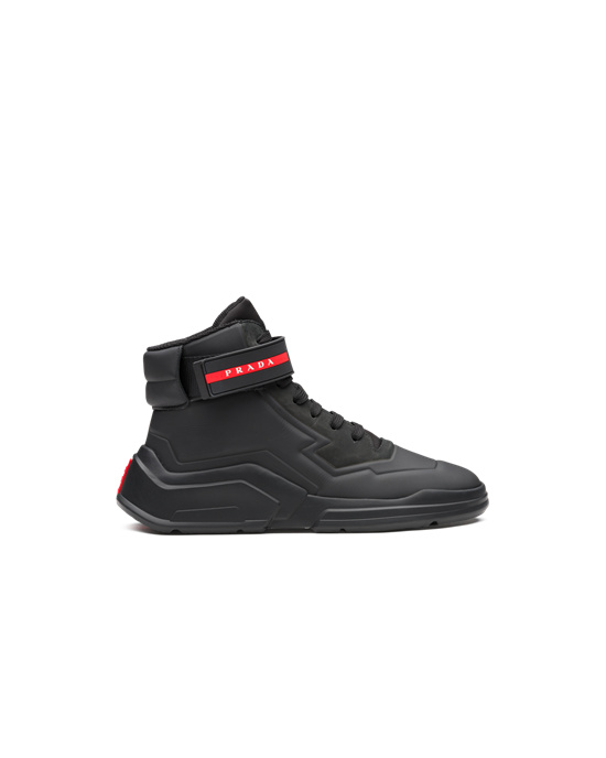 Prada Prada Polarius 19 Lr High-top Sneakers Svarte | MTDUBI604
