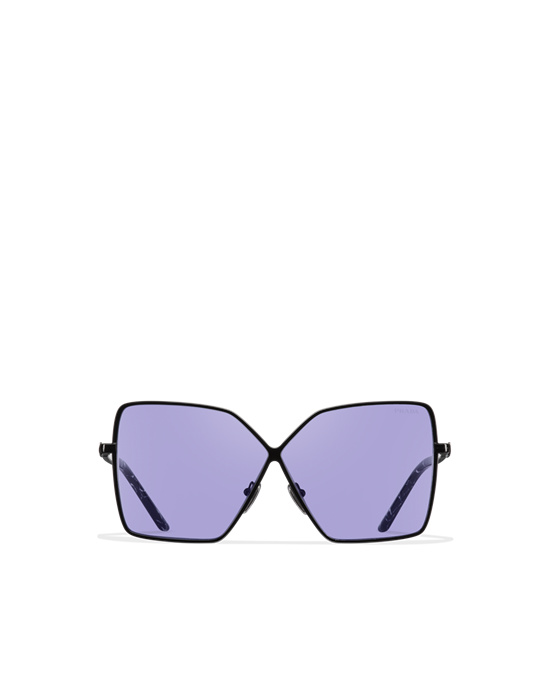 Prada Prada Symbole Sunglasses Squared Lilla | FNGSPZ701