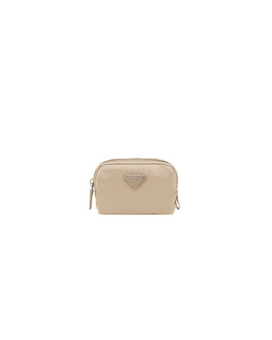 Prada Re-nylon Pouch Beige | 064-NZHVLM