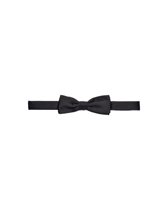 Prada Satin Bow-tie Svarte | SQAPBY302